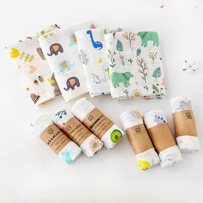 Mimo double-layer muslin baby blanket, view 3